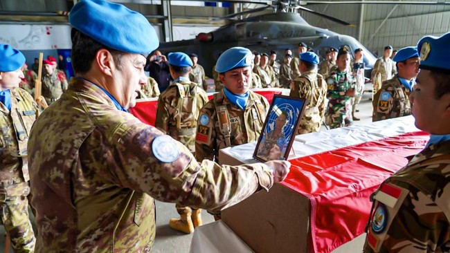 RI Belum Putuskan Penarikan Pasukan UNIFIL di Lebanon