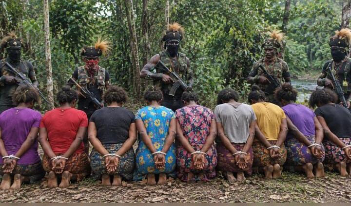 Lagi, KKB Papua Sandra 9 Perempuan